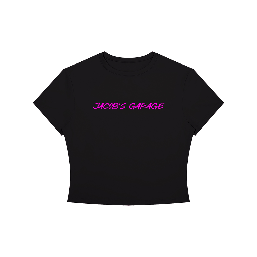 Crop Top W/ Bronco Graphic on Back W/ Brand on Front