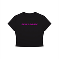 Crop Top W/ Bronco Graphic on Back W/ Brand on Front