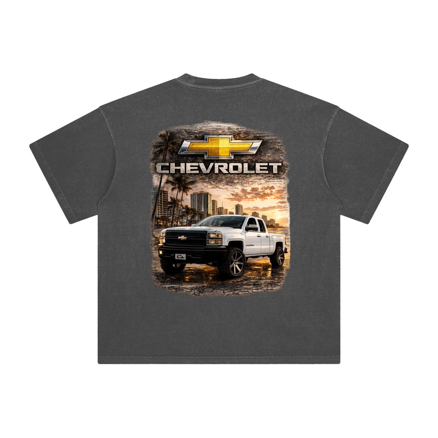 Chevrolet Graphic on Back W/ Brand on Front