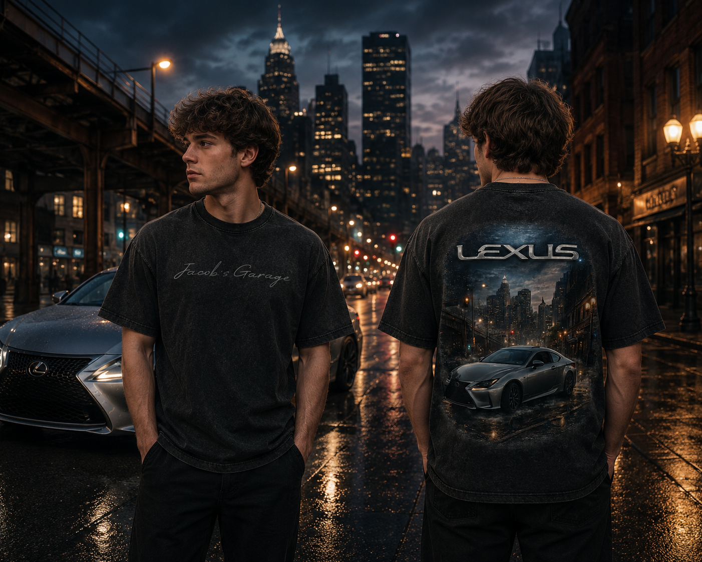 Lexus Graphic on Back W/ Brand on Front